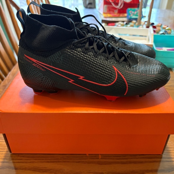 Nike Mercurial Superfly 7 Pro FG - Rare Black and Red - Picture 3 of 7